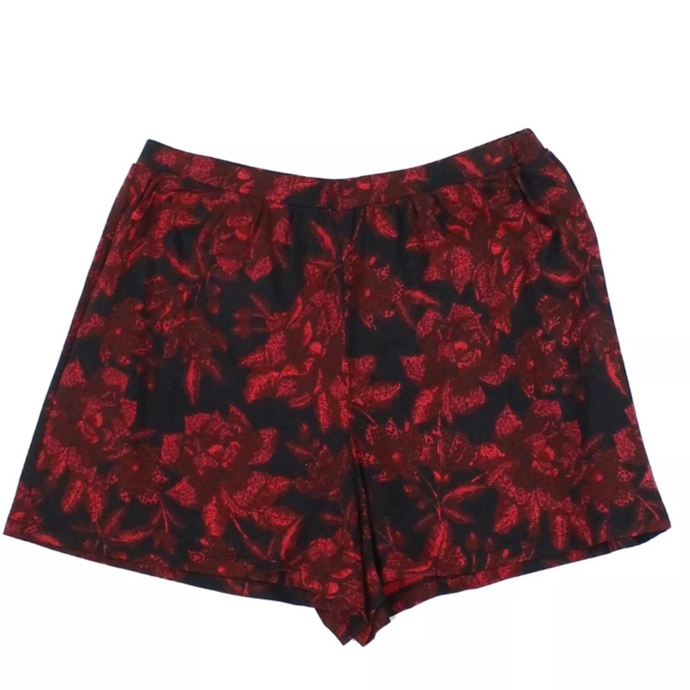 Wild Pearl High Waisted Stretch Shorts Floral S